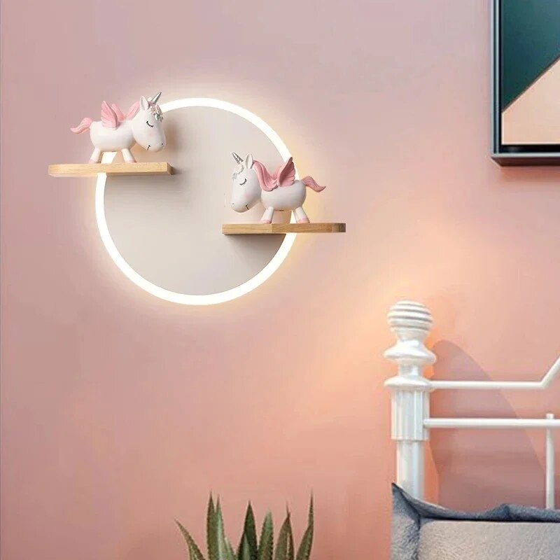 NordicGlow kreative nordische Wandleuchte — Minimalistische Wohndekoration