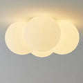 مصباح سقفي عصري من Lumenora Halo — غطاء حلقي متصل، تركيب ملاصق للسقف
