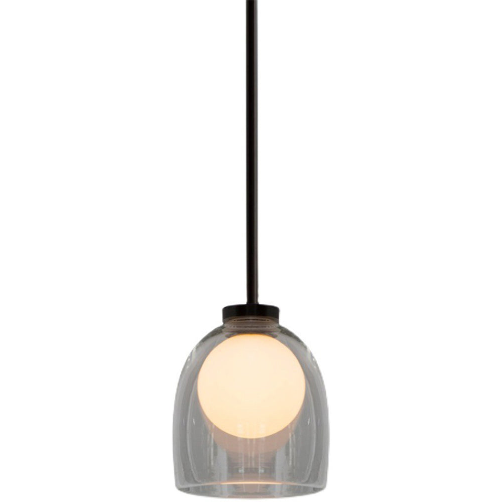 Elara Clear Glass Pendant Light For Dining Rooms And Workspaces
