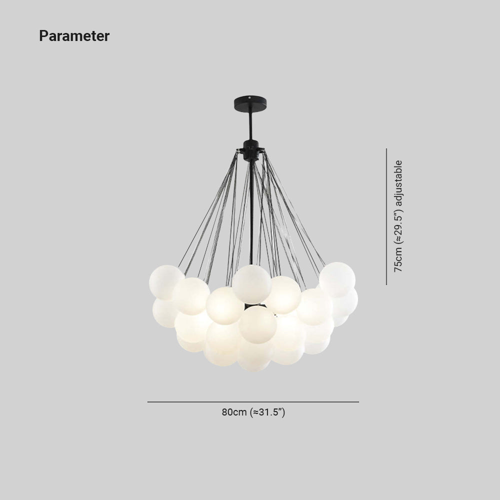 Lumisora modern pendlande takarmatur
