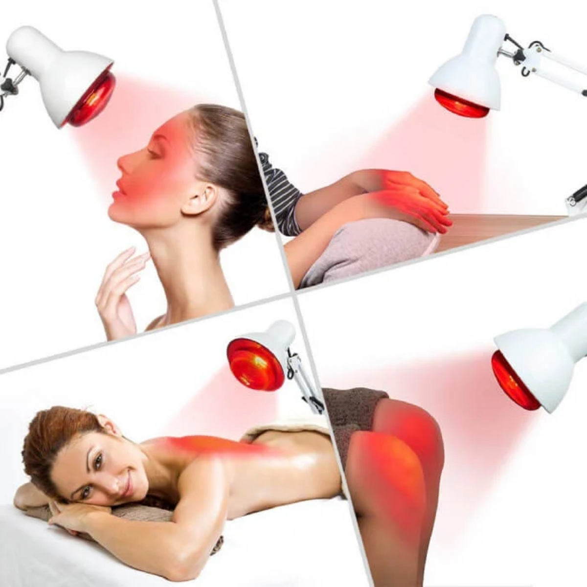 Lampe de luminothérapie rouge NovaRay — Chaleur infrarouge, trépied