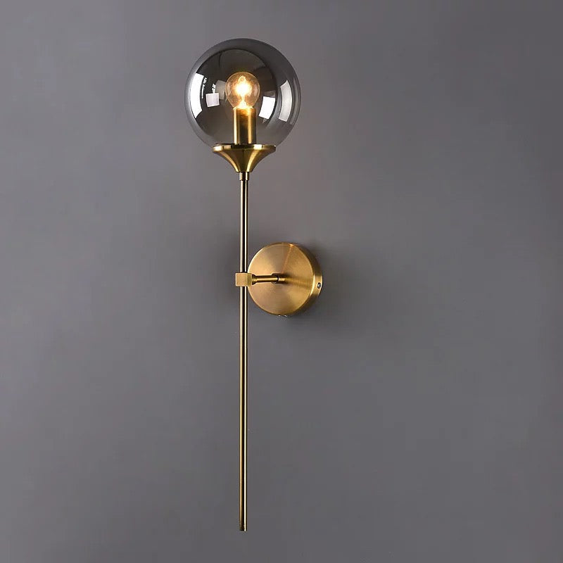 Eclipse Glass Ball Pendant Light — Modern Hanging Fixture