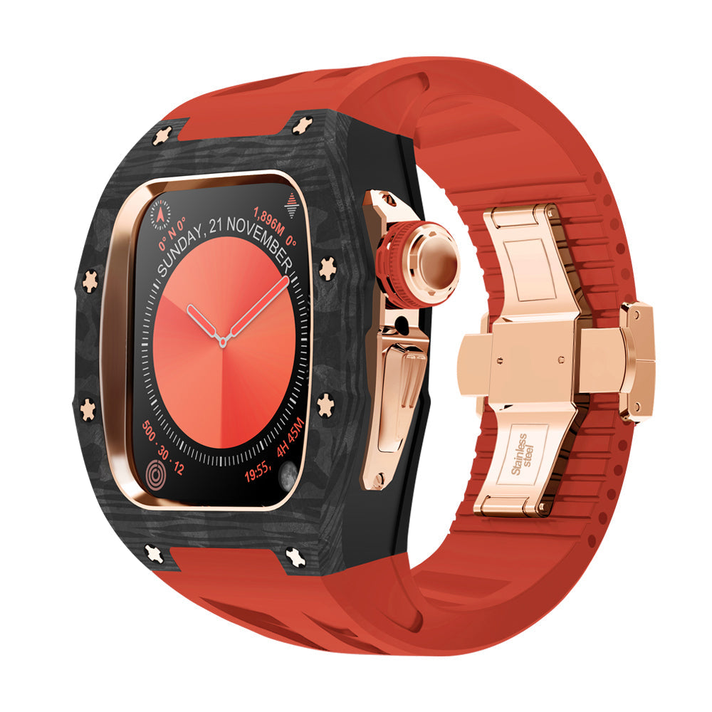 RM7013 Carbon Fiber Retrofit Case Kit for Apple Watch S10