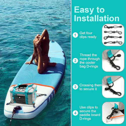 Saco de convés frigorífico para prancha de paddle pronto para a aventura | Filindra