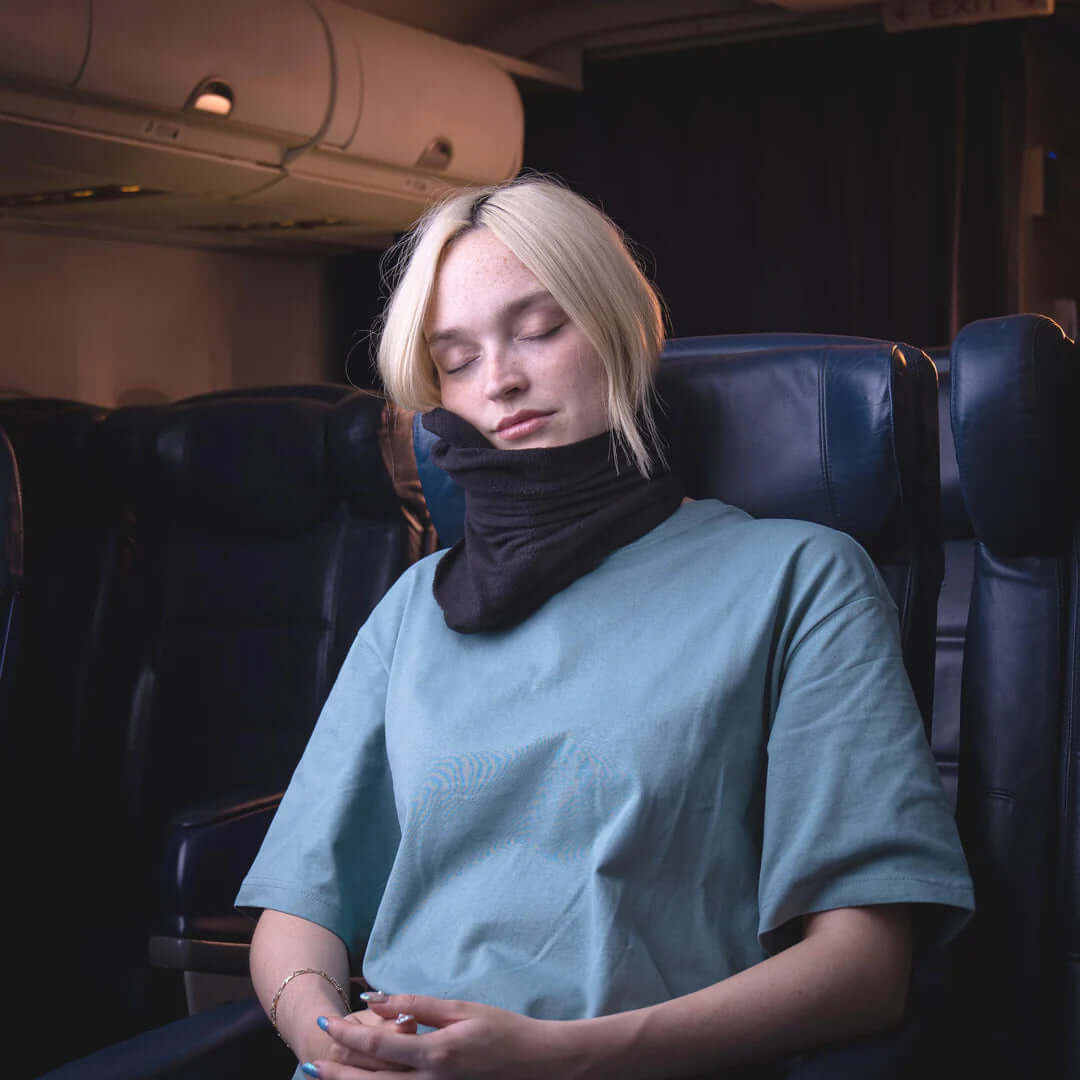 Wrap Style Travel Neck Pillow - Upright Comfort Cushion