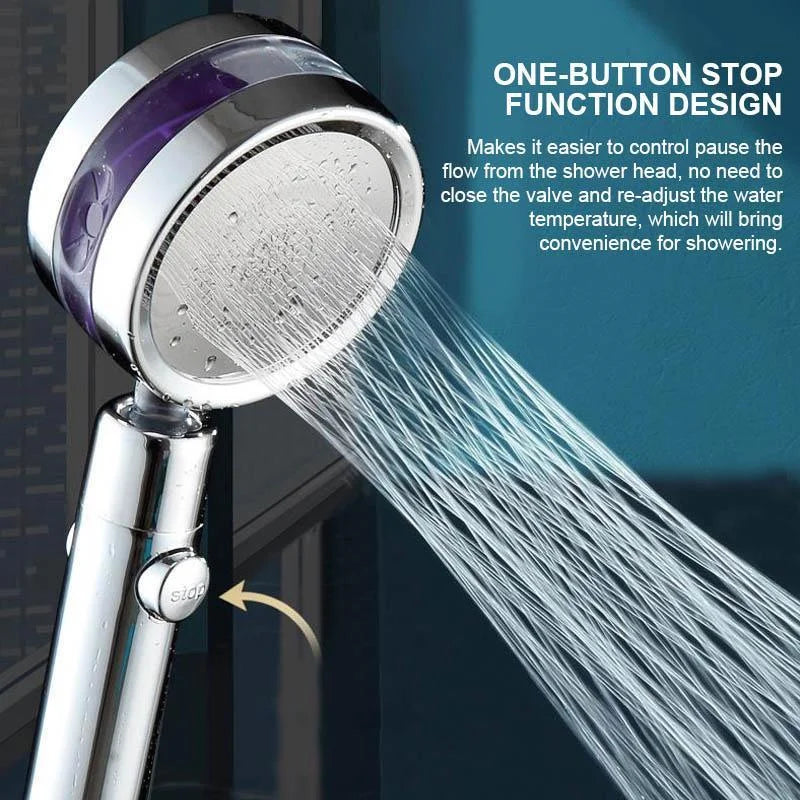 360° Rotatable Power Shower Head | Filindra