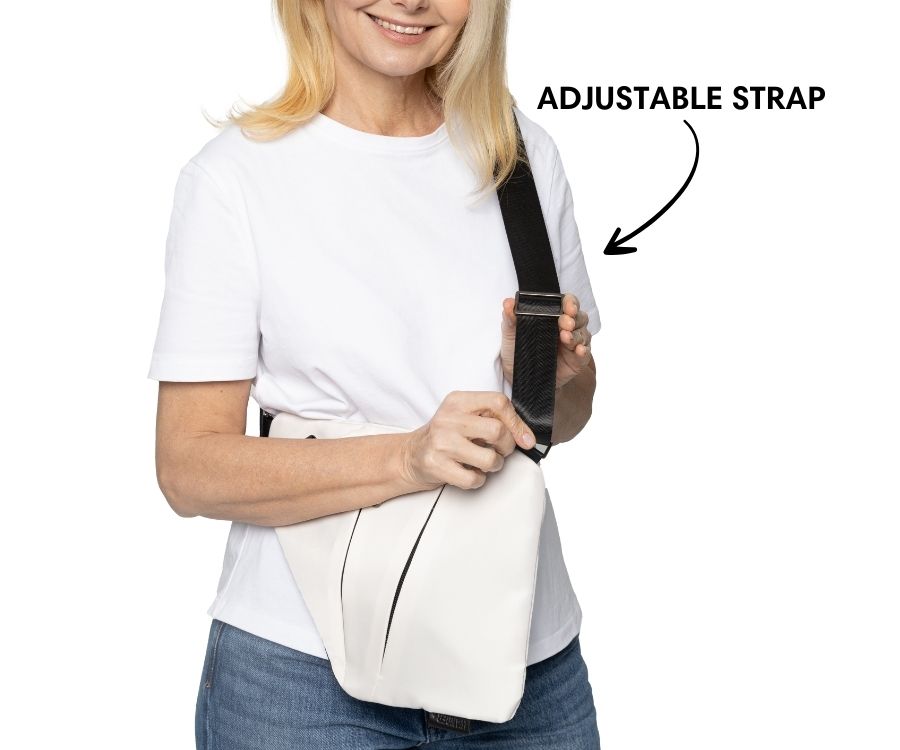Anti-Theft Travel Bag — Concealed Zipper Design & Secure Front Pockets