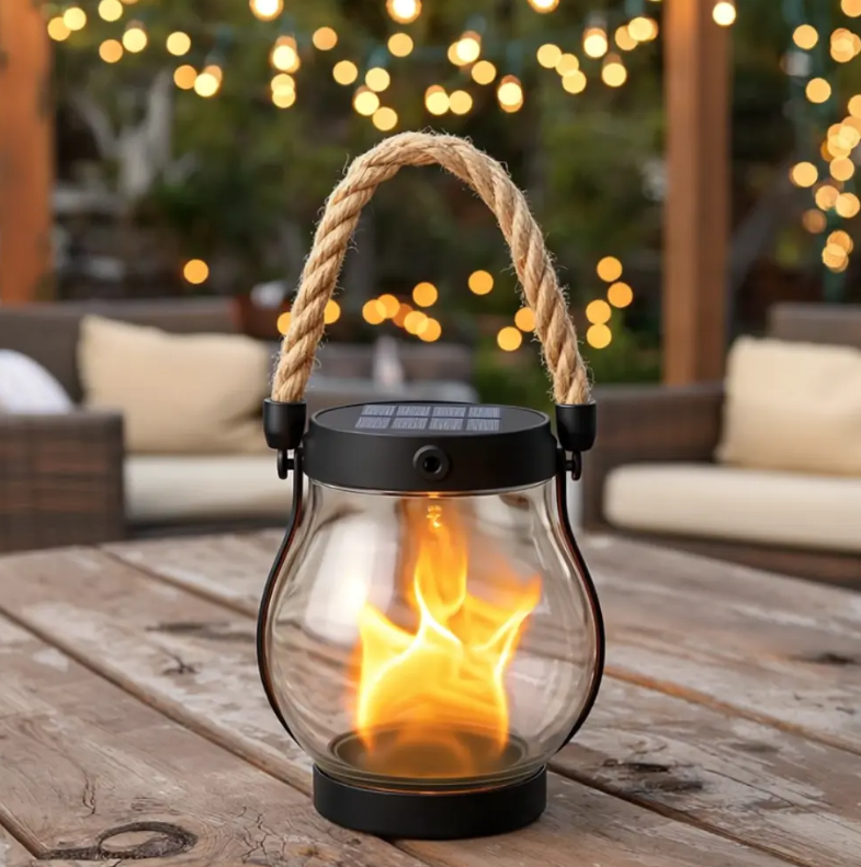 Solar Flame Garden Light – Magical Fire Seed Mood & Outdoor Décor | Filindra