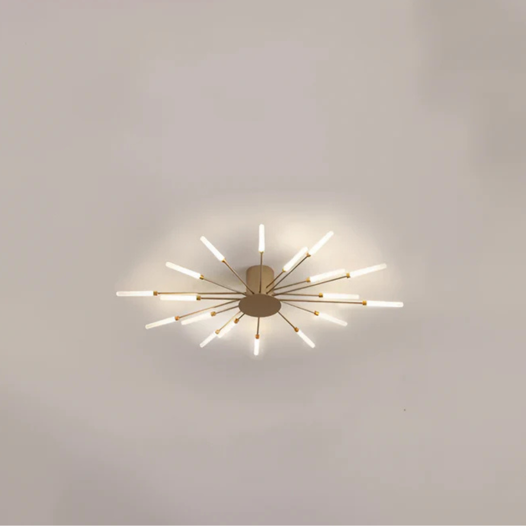 OrionSpiral Sleek Ceiling Light With Luxury LED For Living Room