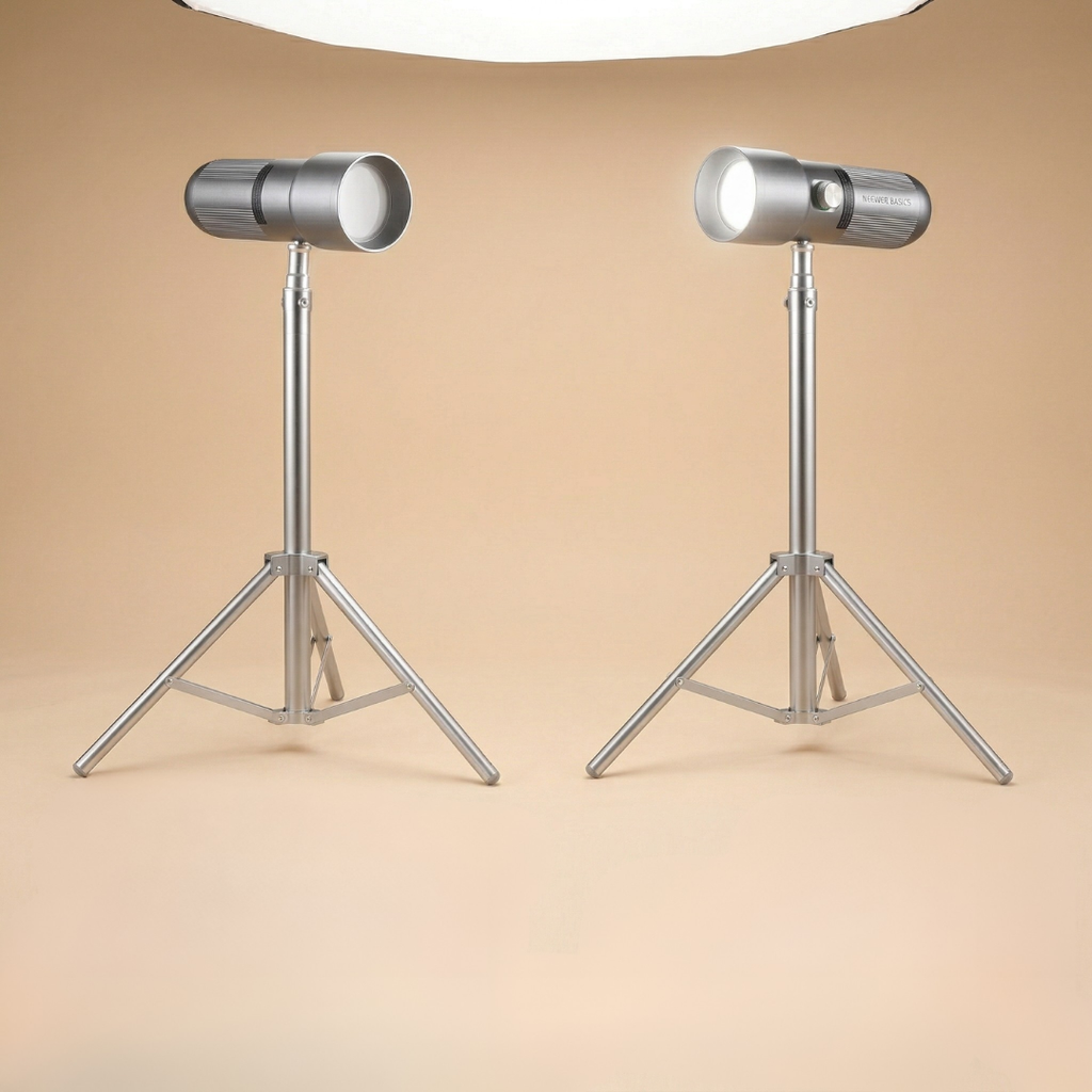 Φωτιστικό φωτογραφίας RGB — Φορητό πάνελ LED 10 Watt, διεπαφή με ένα κουμπί