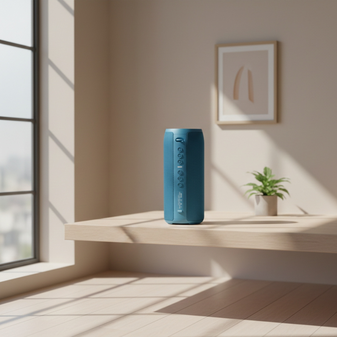 Altavoz Bluetooth portátil mini — Potencia nítida de 40W, graves estéreo 3D profundos