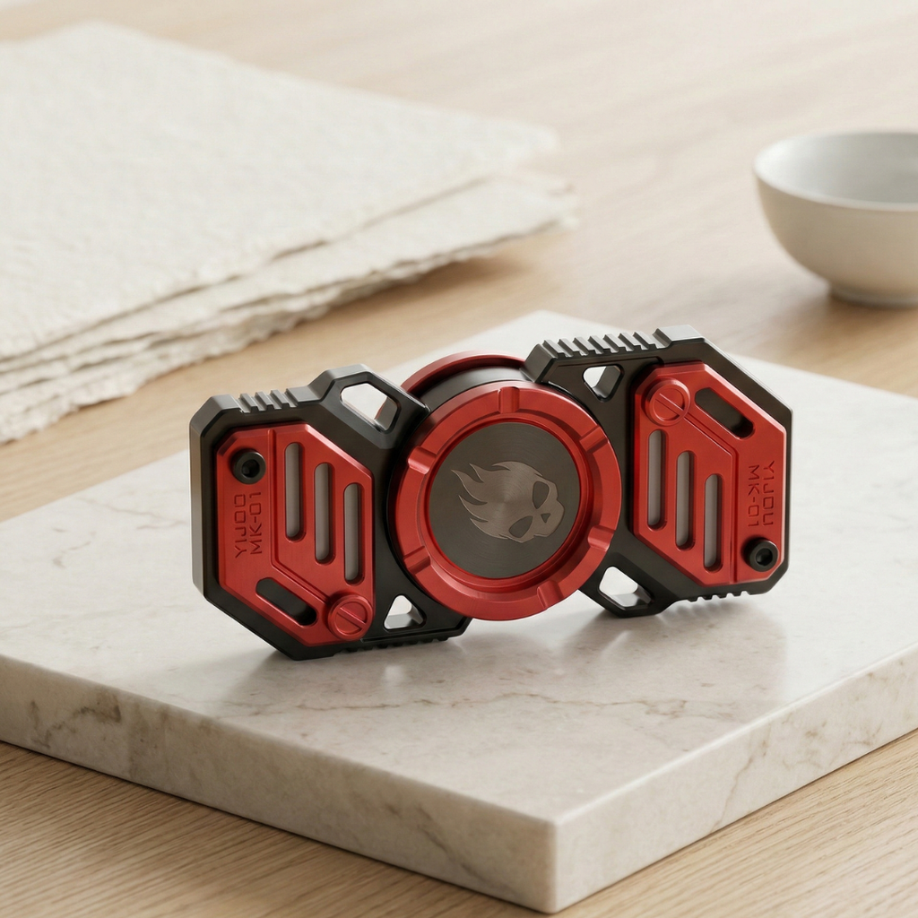 Star Soldier lysande fidget spinner - R188-lager, tyst och vibrationsfri rotation