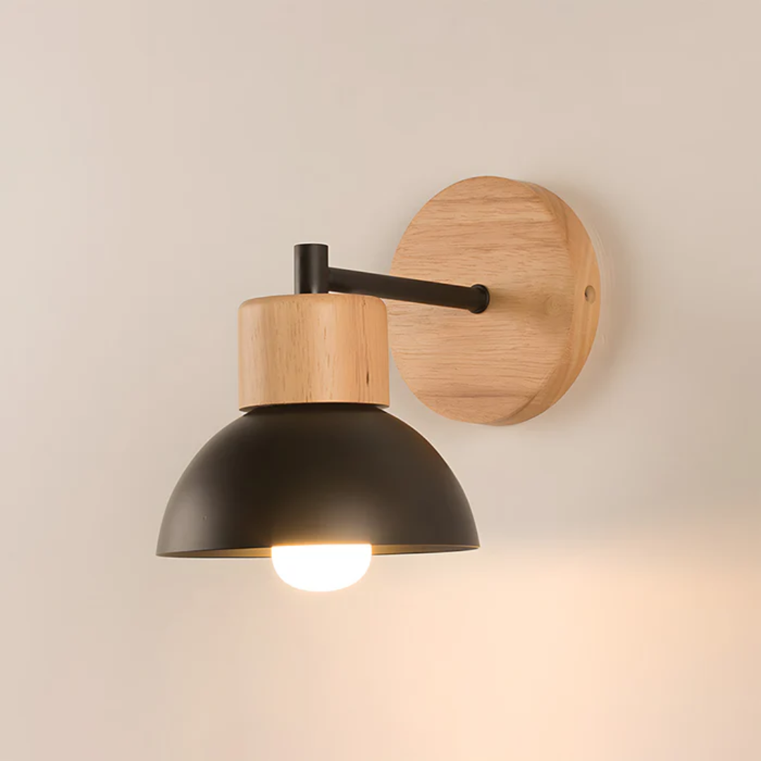 SylvaWood Wall Light For Bedroom, Living Room, And Kitchen