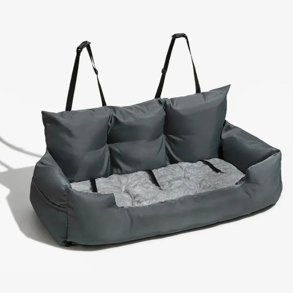Safety Bolster Travel Car Bed for Large and Medium Dogs