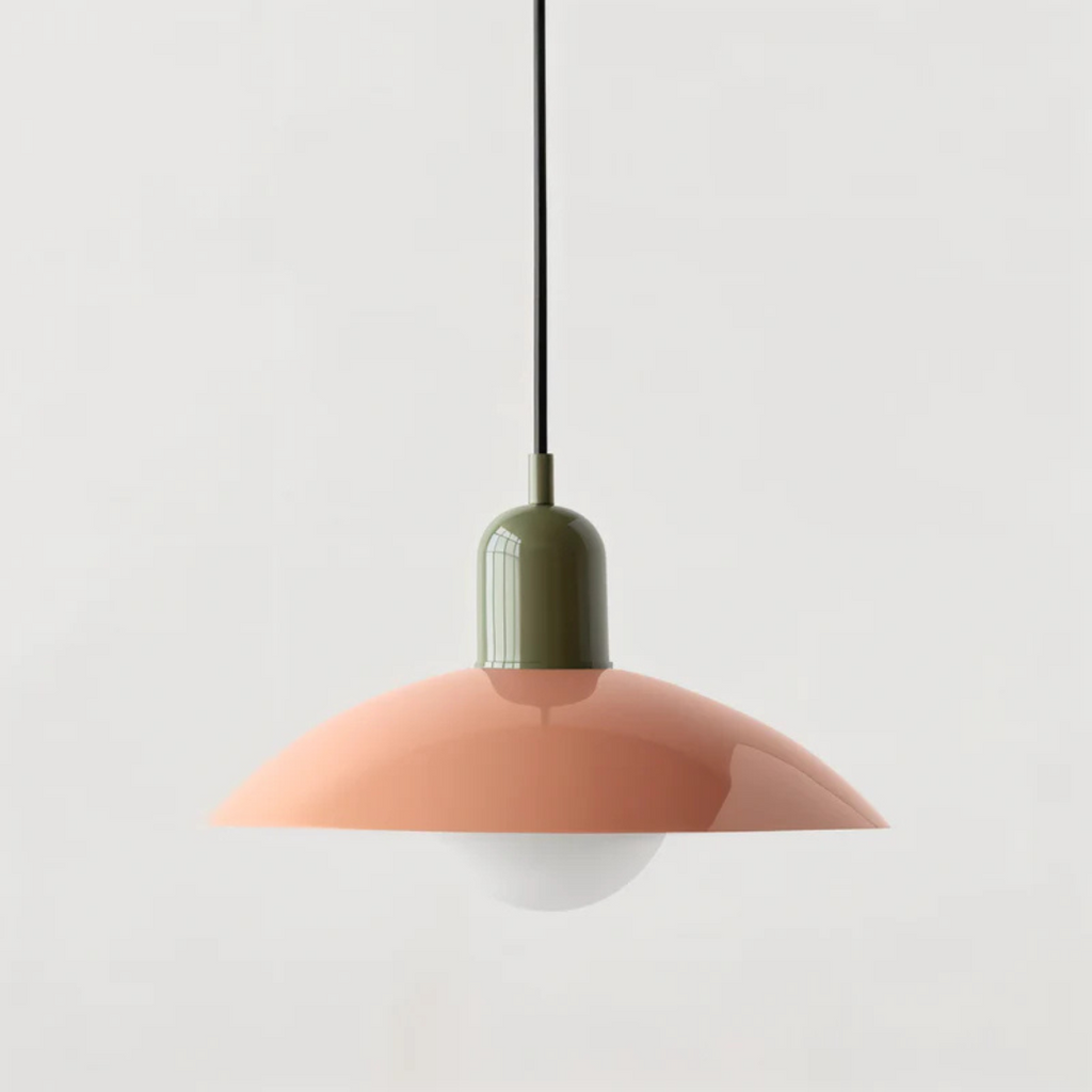 Asteria Macaron Minimal Bauhaus Style Pendant Light For Dining Rooms