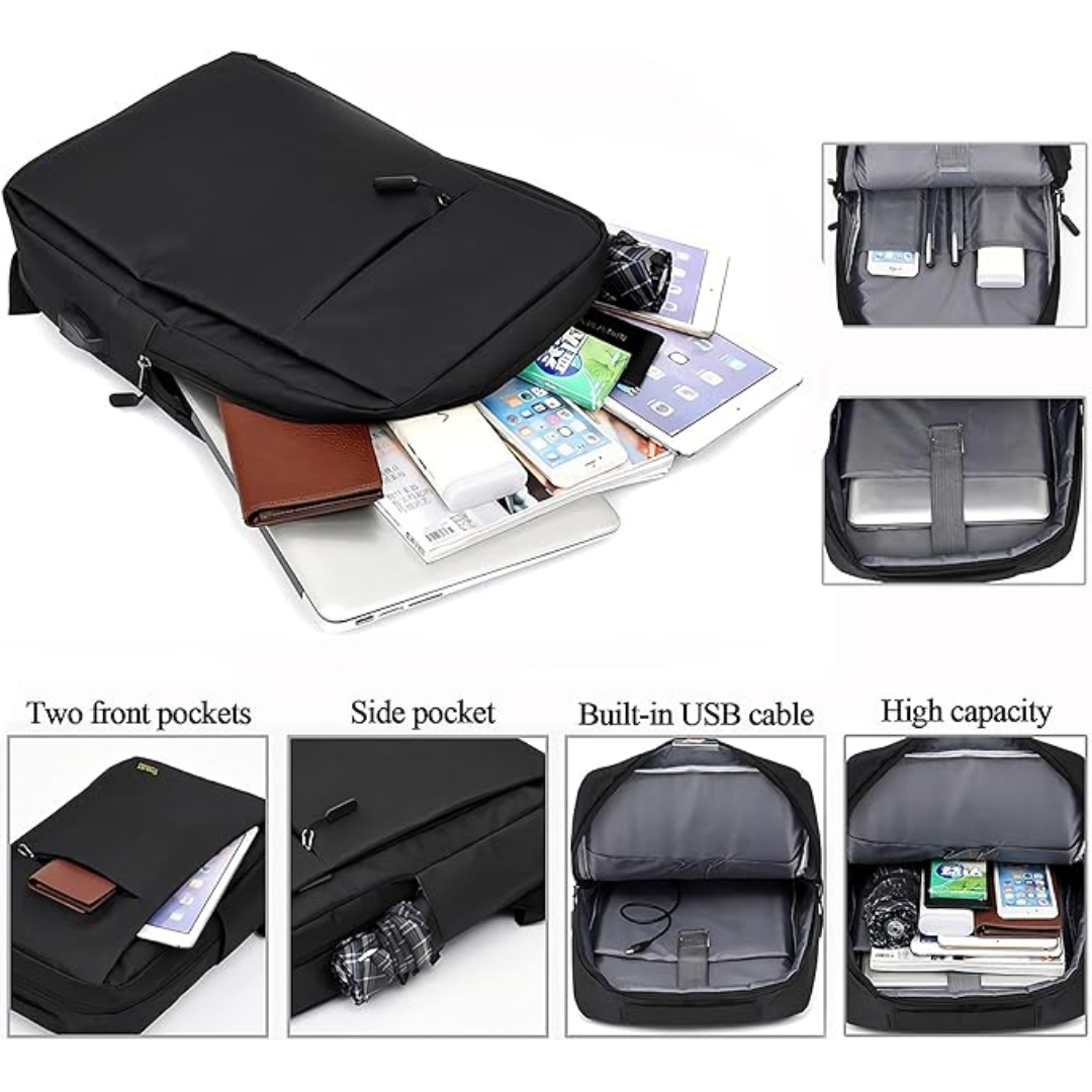 Anti-Theft Backpack — Sleek Design, Secure Storage