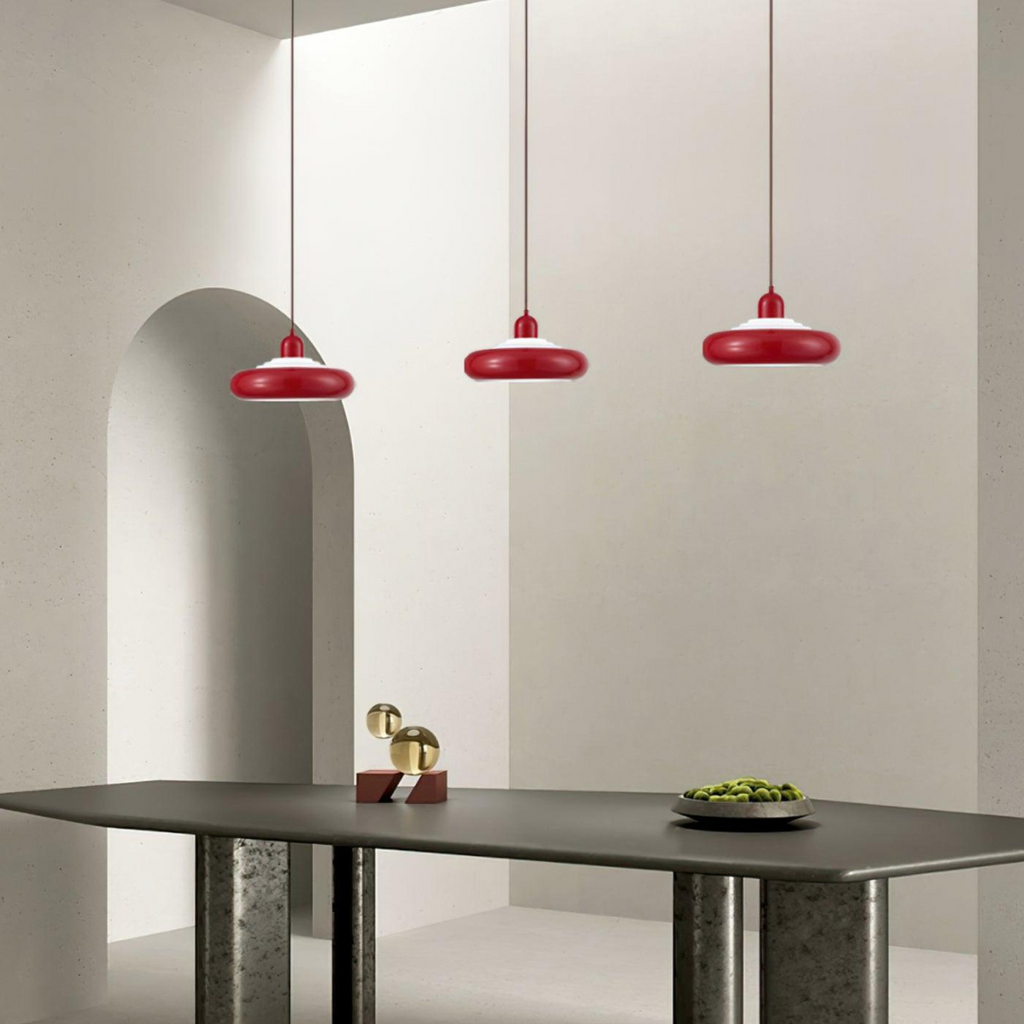 Astrae Pendelleuchte mit Esszimmer-Ambiente modernes Designerstück