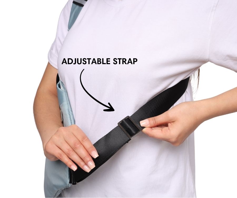 Anti-Theft Travel Bag — Concealed Zipper Design & Secure Front Pockets