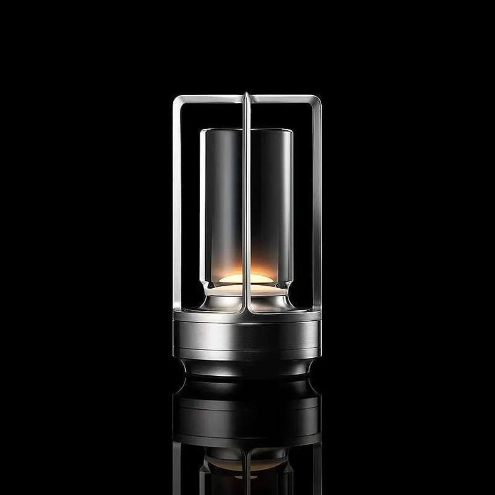 Casa Nordic uppladdningsbar kristalllykta — sladdlös bordslampa