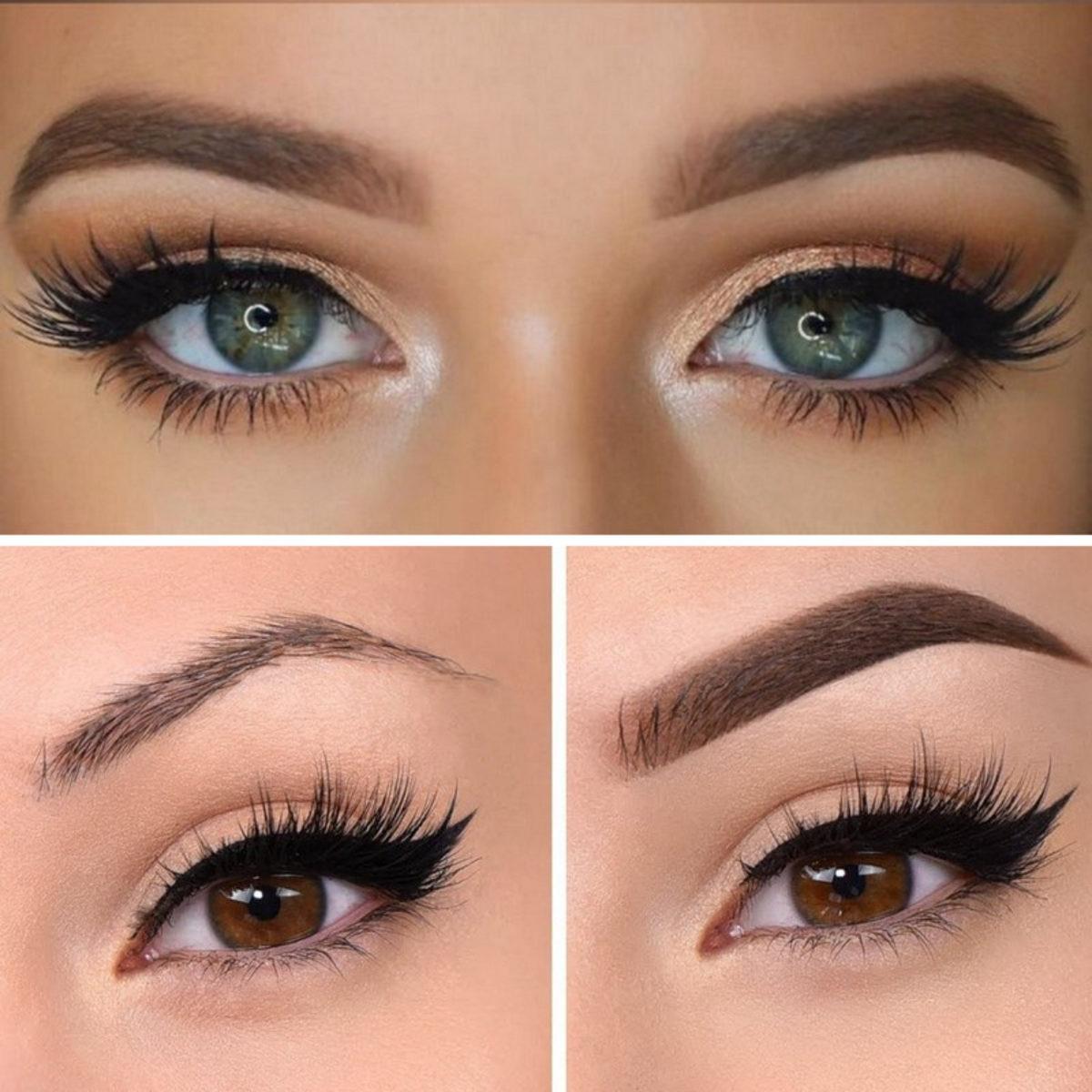 Kit de tampon à sourcils BrowMaster — Gabarits pour dessiner et coiffer les sourcils