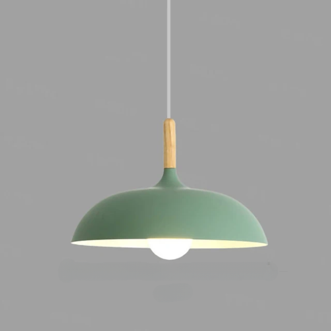 Aurelo Oak Pendant Light For Modern Dining And Living Spaces