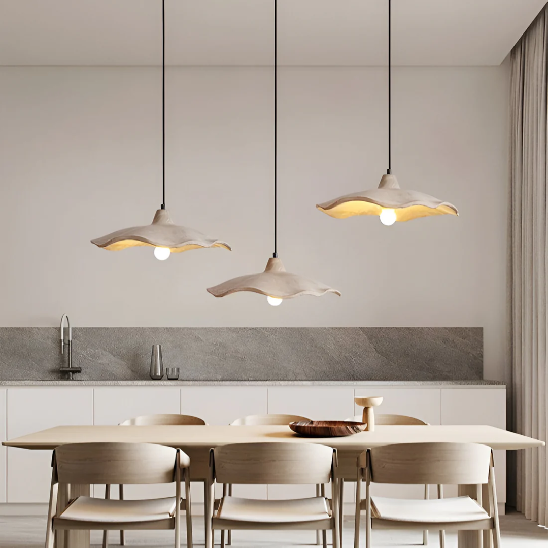 Nolara Wabi-Sabi Concrete Pendant Light For Dining Table