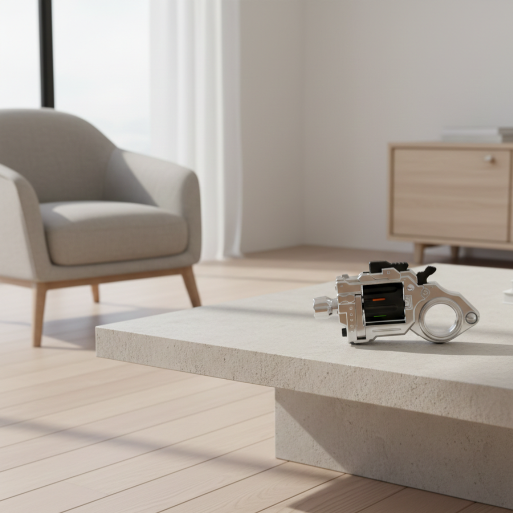 Mini-alloy-revolverudgave af fidgetspinner - mekanisme i lommestørrelse