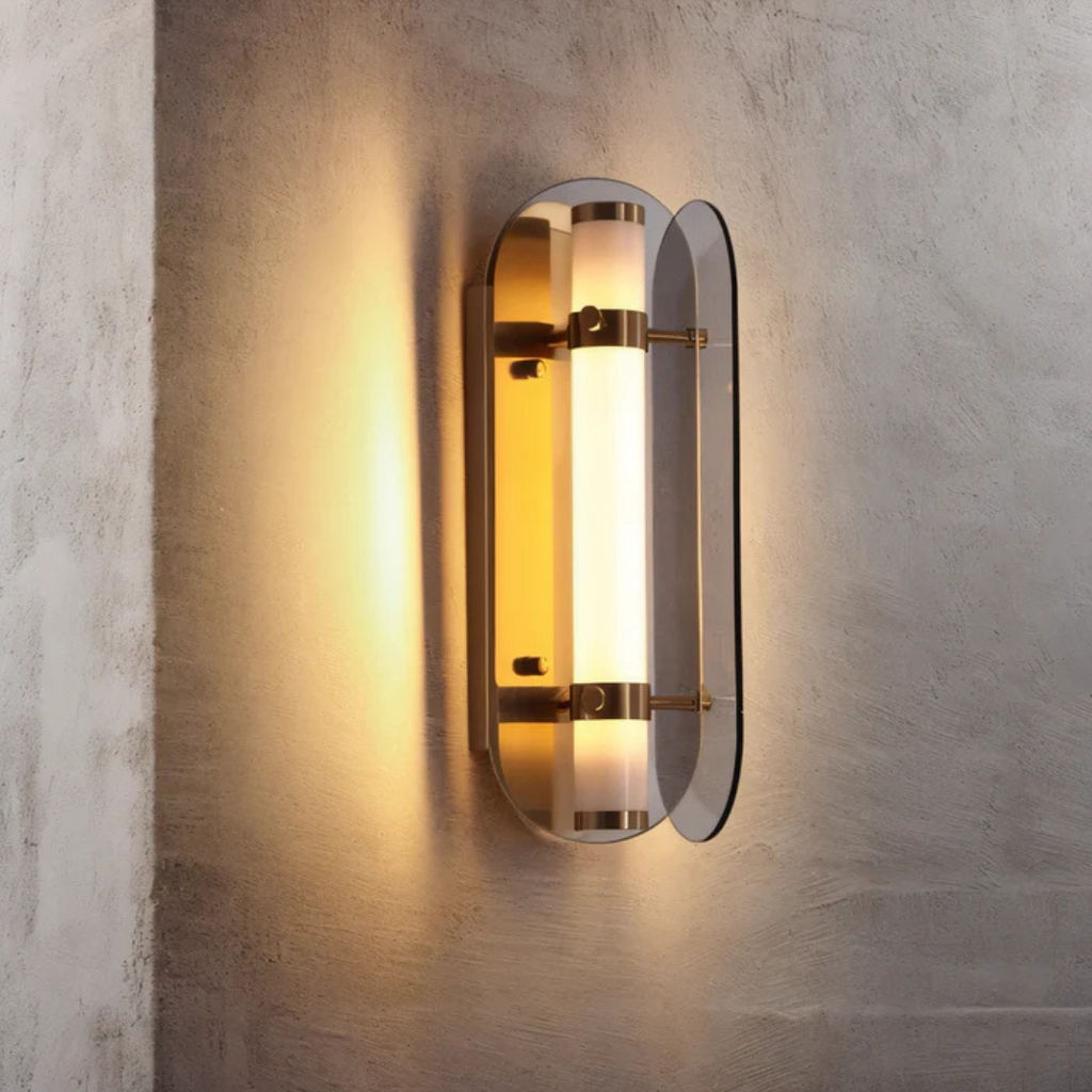 NovaLux LED Glass Wall Light For Modern Interiors Home And Office