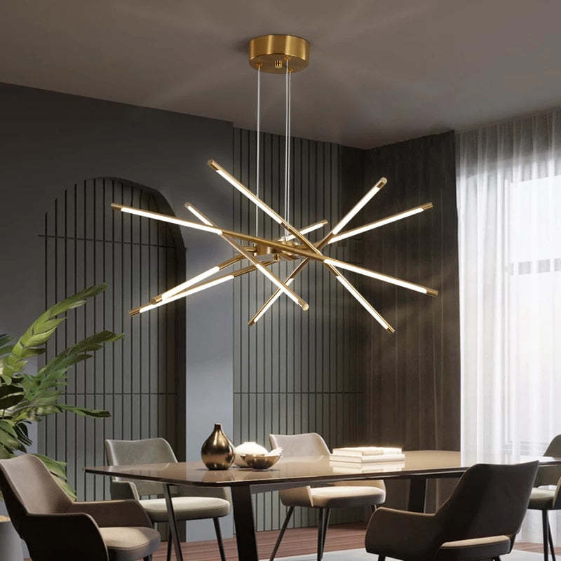 NovaLume Modern LED Pendant Light — Sleek Hanging Design