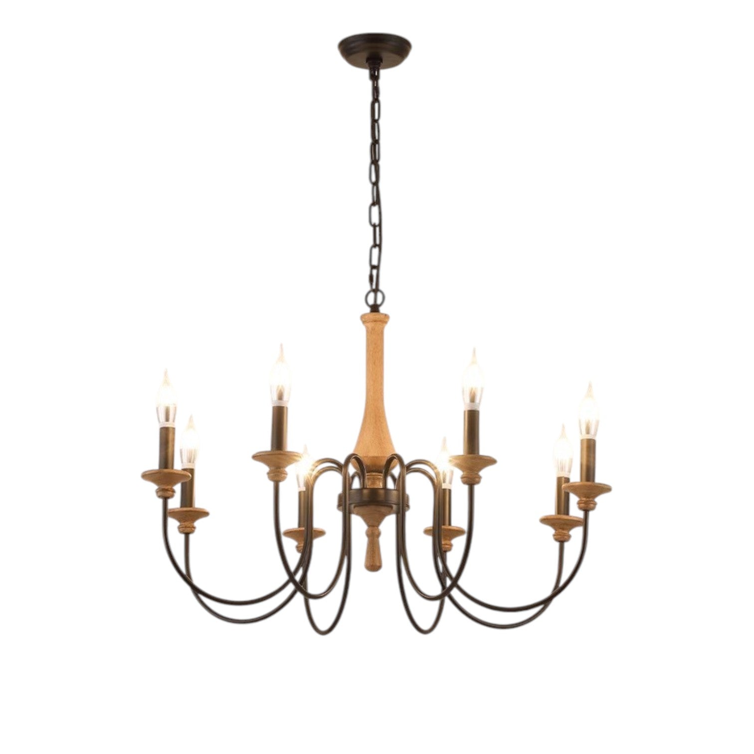 Aurelia Lux Chandelier With Vintage Bedroom Style For Soft Lighting