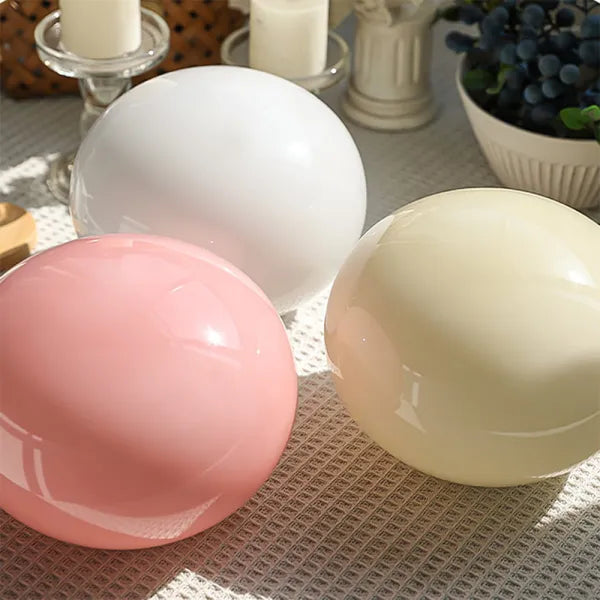 Lumenara Pendelleuchte mit Marshmallow-Glas-Akzentlicht