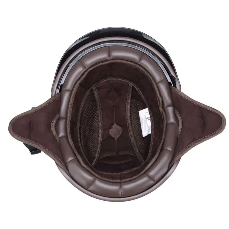 Chopper-Sonnenbrillenhelm — DOT-zugelassenes, hochklappbares UV-Visier