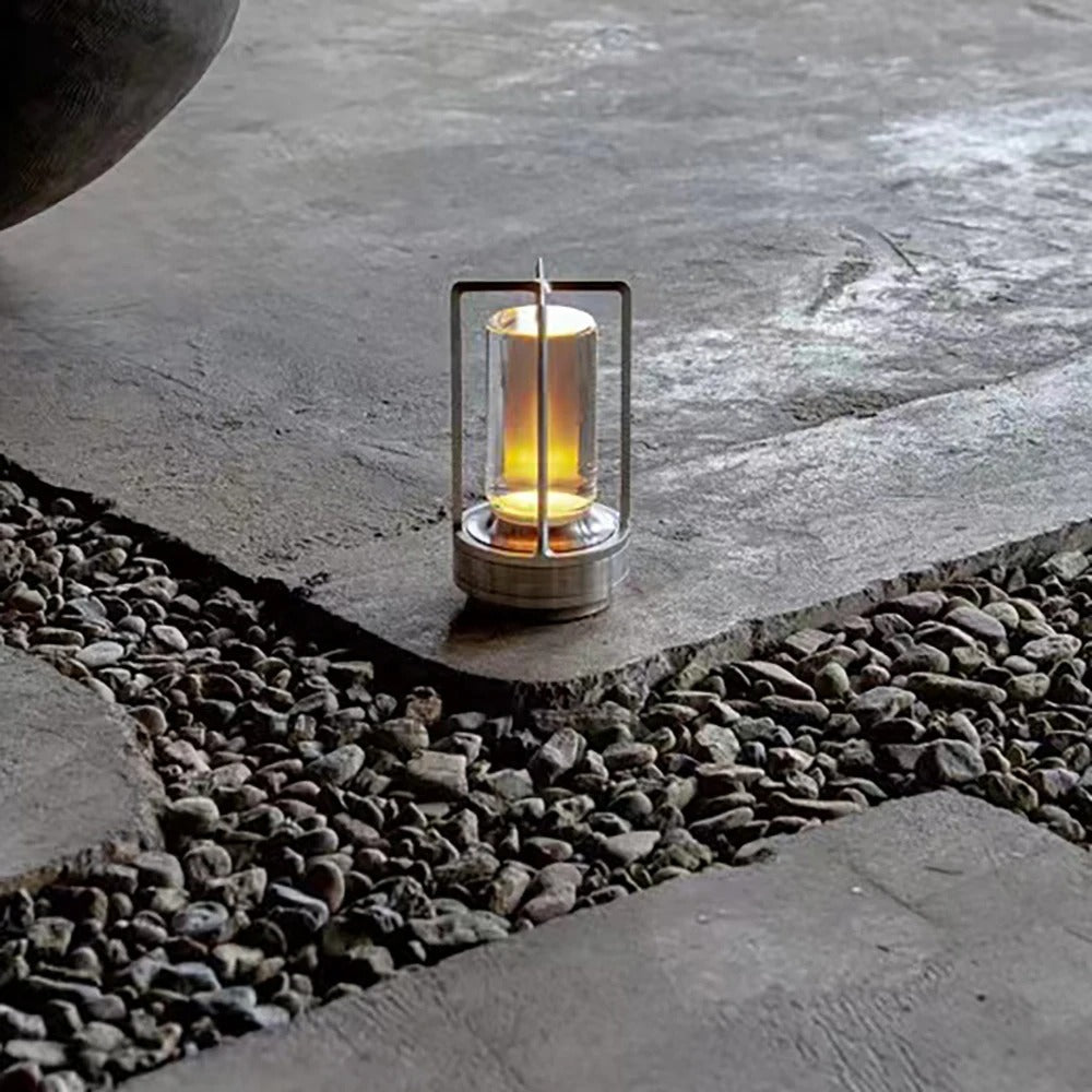 Rechargeable LED Crystal Table Lamp — Touch Control Night Light