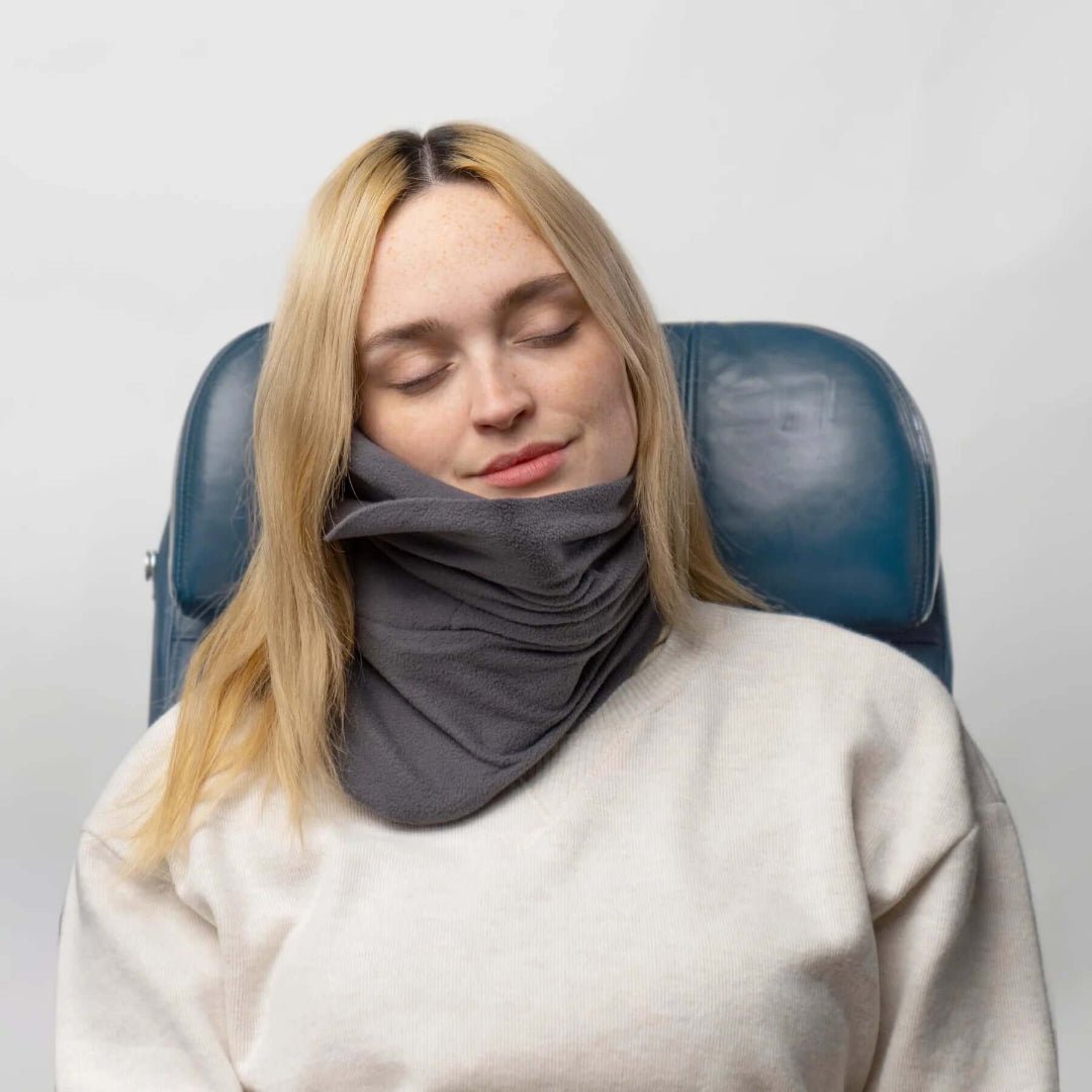 Wrap Style Travel Neck Pillow - Upright Comfort Cushion