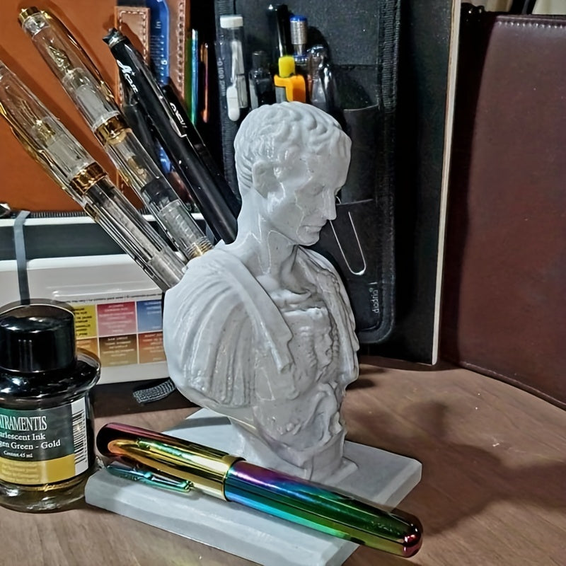 Stojánek na pero na stůl Aurelius — historický design Julia Caesara