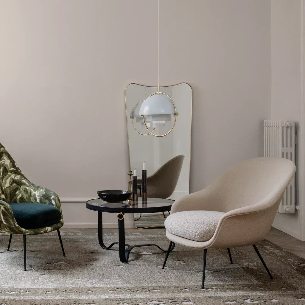 Danish Modern Directional Pendant Light — Rotating Inner Shade