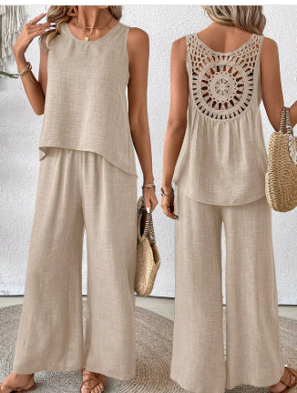 Tenue Large Décontracté Chic