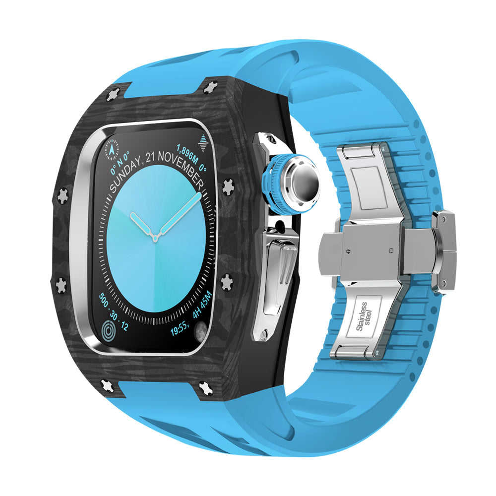 RM7013 Carbon Fiber Retrofit Case Kit for Apple Watch S10