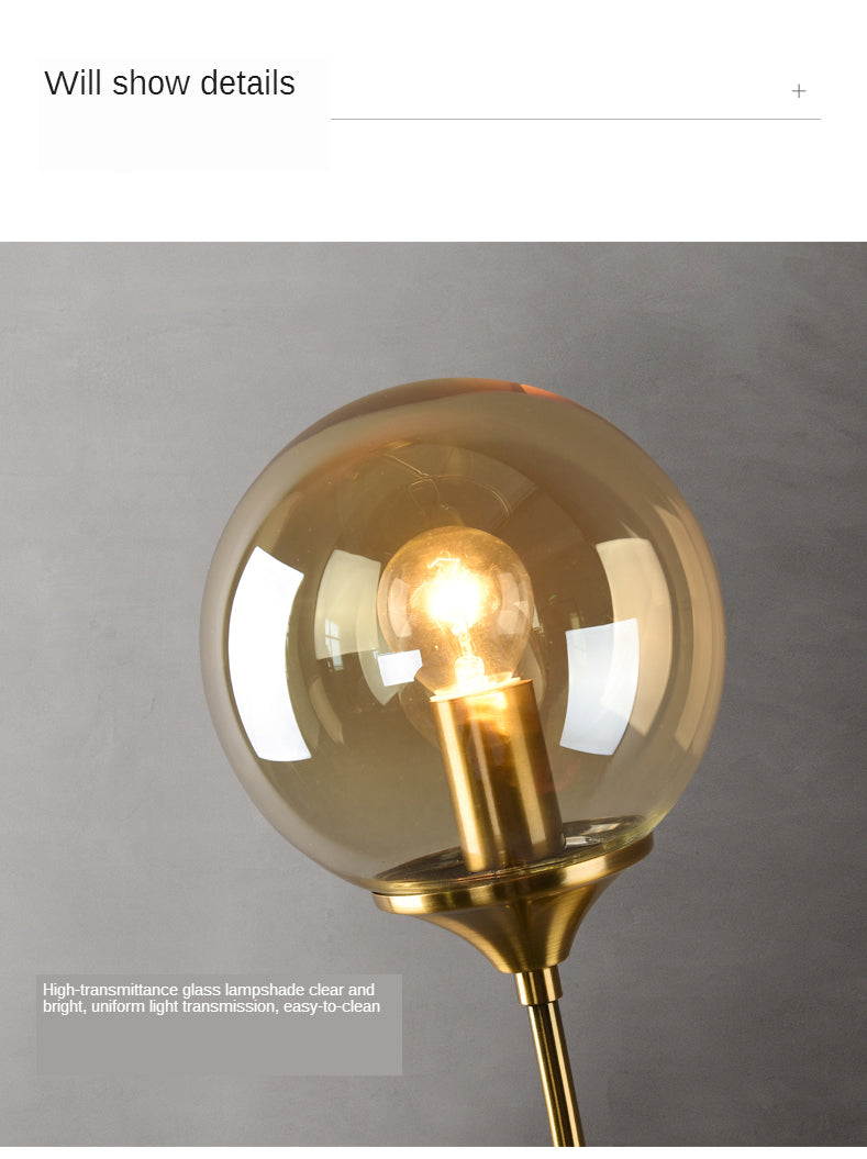 Eclipse Glass Ball Pendant Light — Modern Hanging Fixture