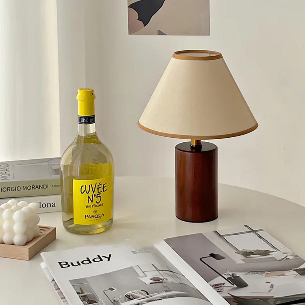 Deretia RetroLume Table Lamp For Cozy Reading On Desk Or Nightstand