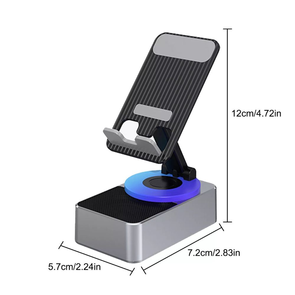 Bluetoothスピーカー付き4-in-1スマホスタンド｜フィリンドラ