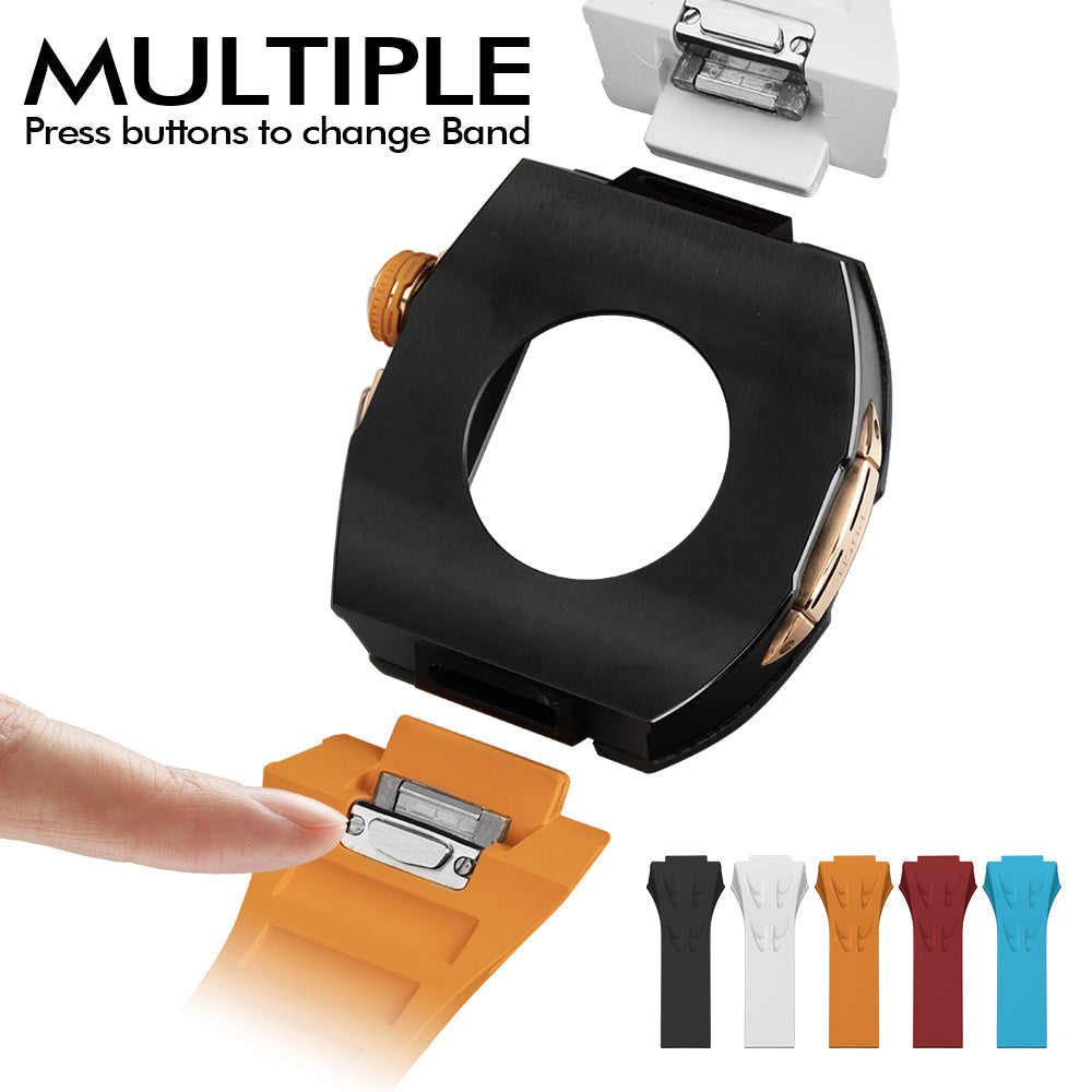 RM7013 Carbon Fiber Retrofit Case Kit for Apple Watch S10