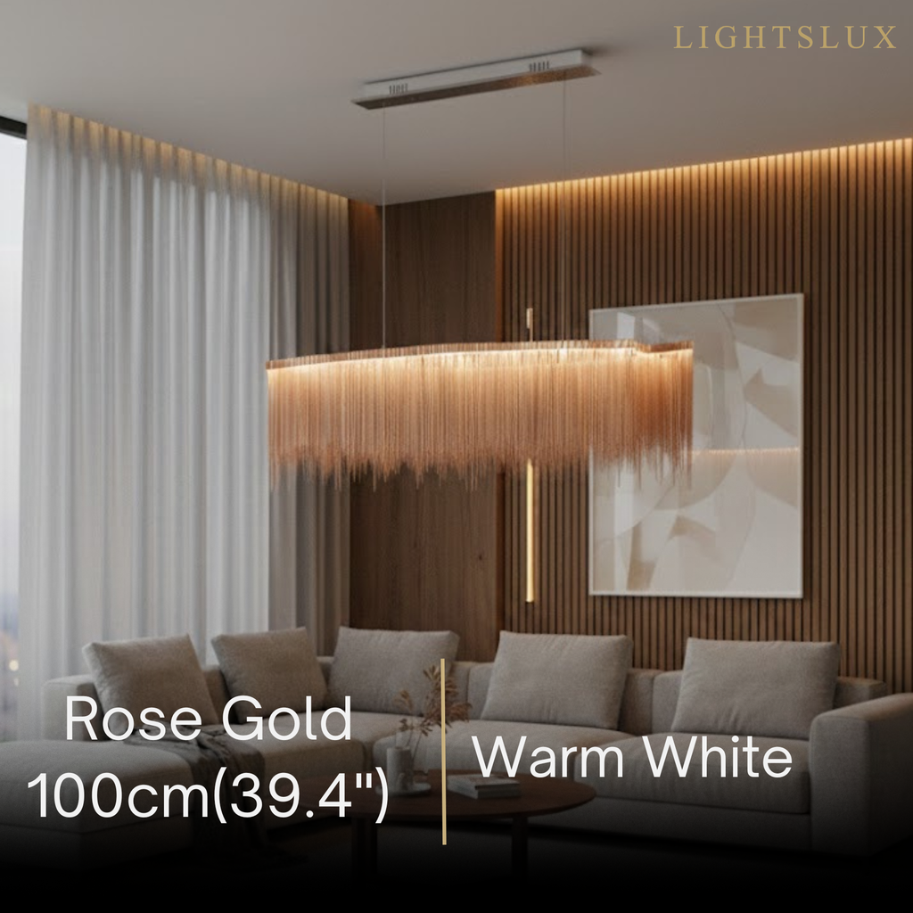 Royal Gouden of Chromen Hanglamp – Luxe Kwast Metaalarmatuur voor Eetkamer - Flindria