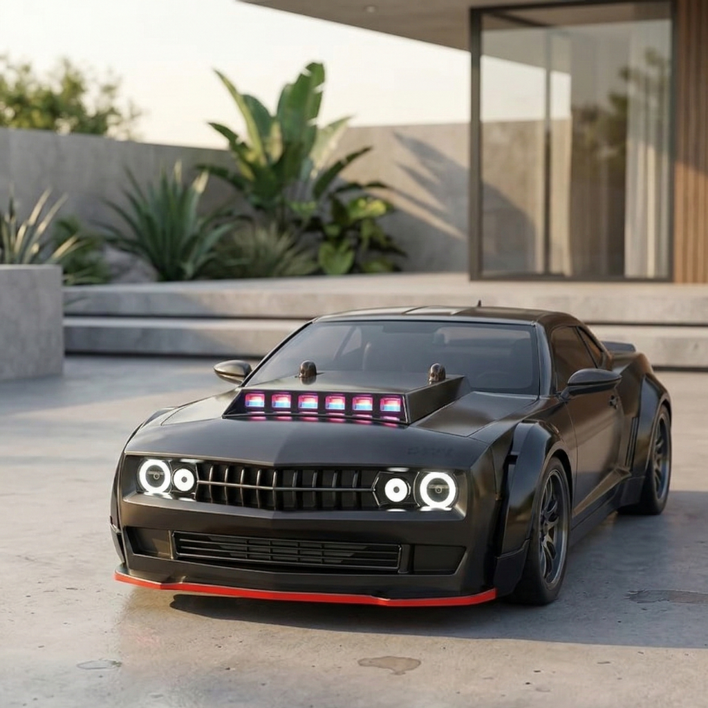 1:16 Scale Brushless 4WD RC Car — 70km/h Top Speed, Engineered Chassis Frame