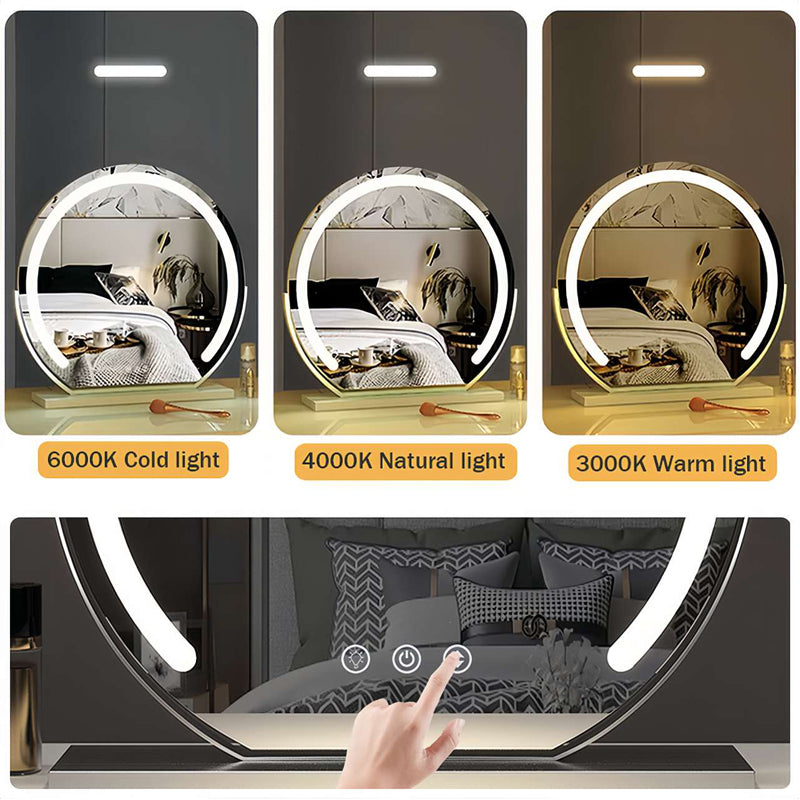 Luminara Dimmable LED Vanity Mirror — Touch Activated Lighting