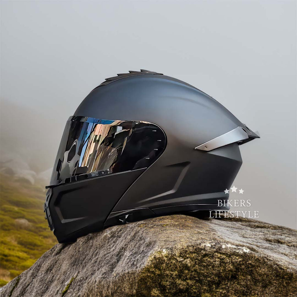 Casco modulare Orz a doppia lente certificato DOT ed ECE