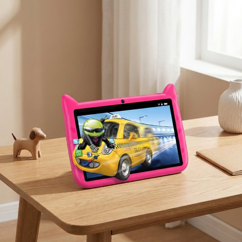 Kompaktní dětský tablet - rozšiřitelné úložiště, plynulý multitasking