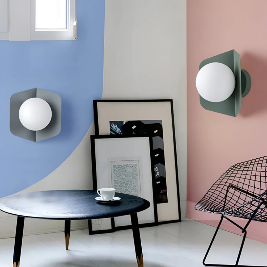 LyraGlow Modern LED Wall Lamp With Scandinavian Design For Homes