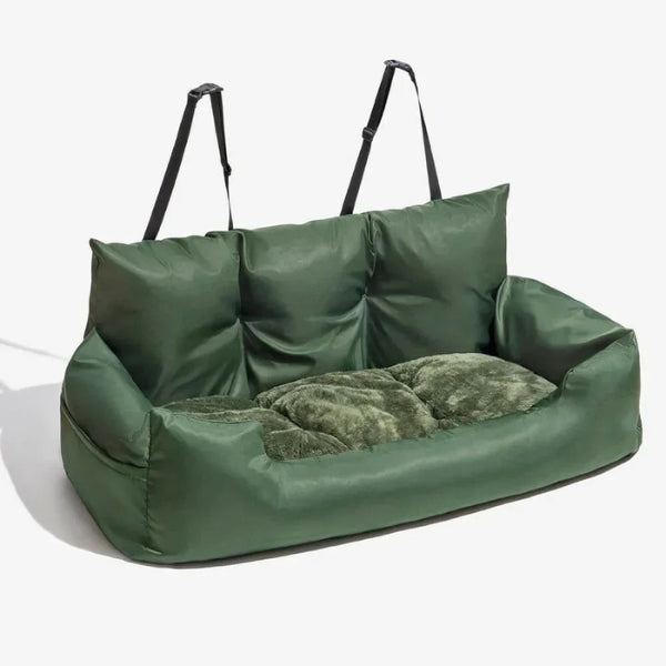 Safety Bolster Travel Car Bed for Large and Medium Dogs