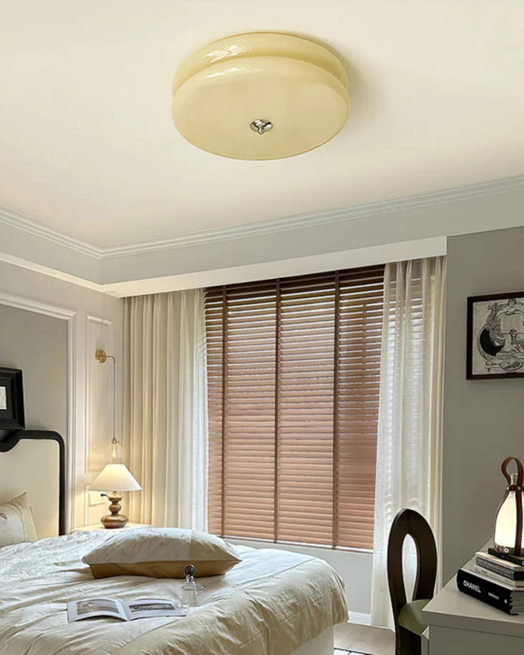 Elara Ceiling Light In A Modern Classic Style For Living Room, Hallway, And Bedroom